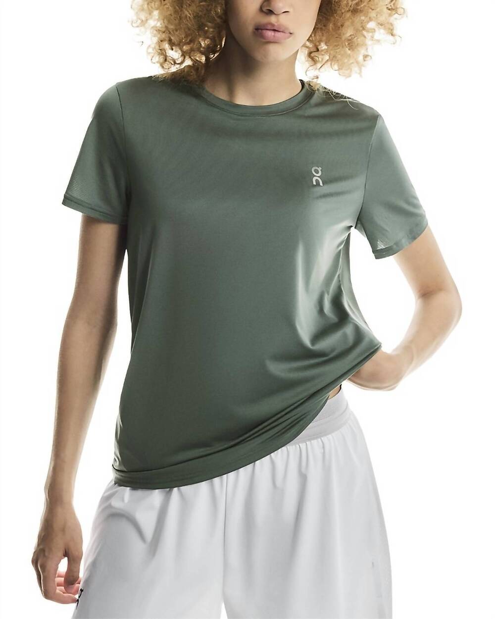 NEW ON women's core tee in olive